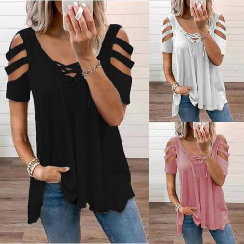 Sexy Hollow-Out Lady Fashion Tops Women Casaul Clothes Pullover Long Sleeve V-neck Loose Tshirts Zipper Plus Size Blouse Femme