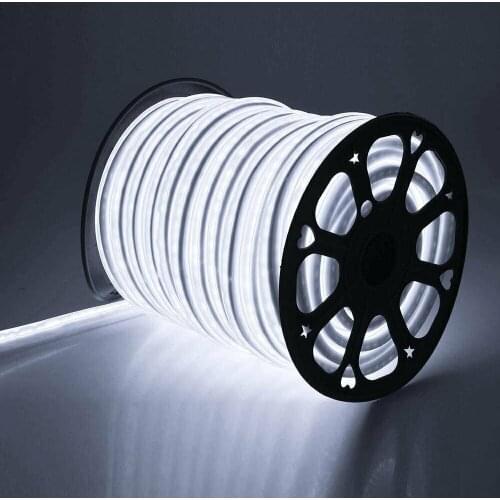 LED Strip Flex Neon Light EU 220V Neon Ribbon Night Lamp 2835 120Leds/M Flexible Neon Sign Outdoor Waterproof Neon Rope Lights