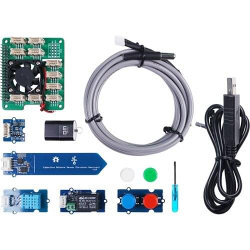 Grove Smart Agriculture Kit for Raspberry Pi 4 - Designed for Microsoft FarmBeats for Students