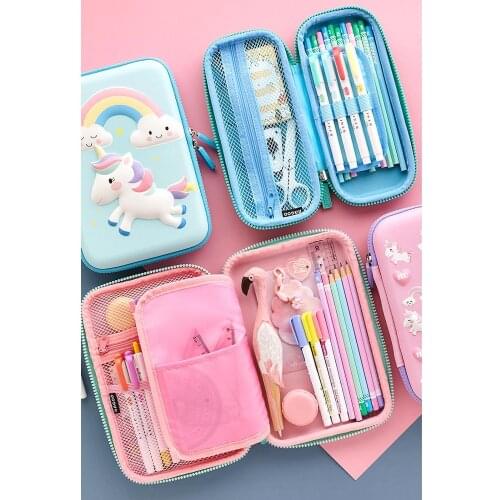 VALIOSOPA Pencil Cases With Unicorn