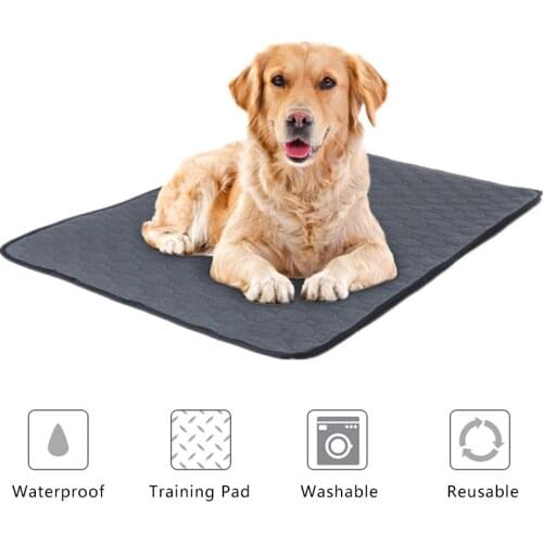 Washable Dog Diapers Reusable Dogs Pee Pads Mats For Dogs Cat Fast Absorbing Mat Sofa Mattress Cover Puppy Training Pad