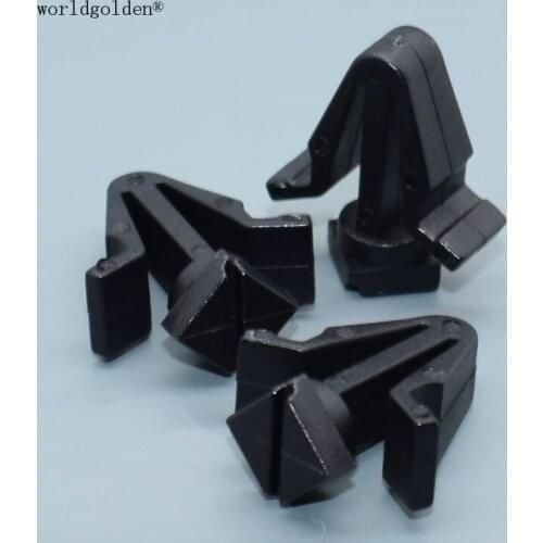 Worldgolden 100pcs auto connector Grille Clip for Nissan#62318-01W00(6231801W00),62318-V7000(62318V7000)