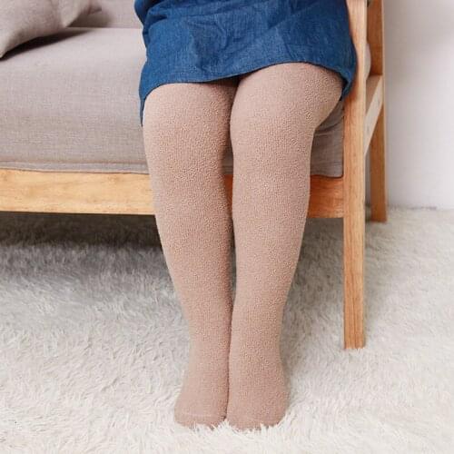 Winter autumn children pantyhose warm soft warm cotton anti-pilling thickening Newborn baby girl boy tights