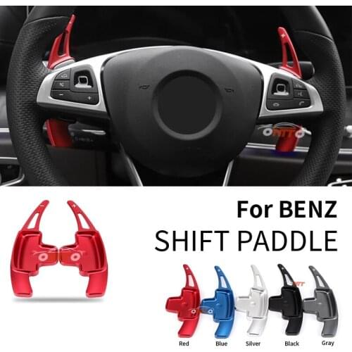 2pcs Car Accessory Shift Paddle Extend Shifter Alloy Fit for A B C E G CLASS CLA GLA GLC GLE GLS VITO styling