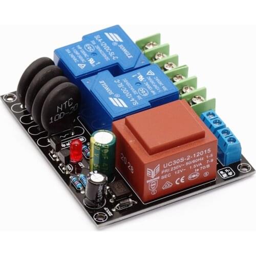 2000W Power Supply Soft Starting Board 30A Power Delay Protection AC220V DIY Class A Amplifier Speaker