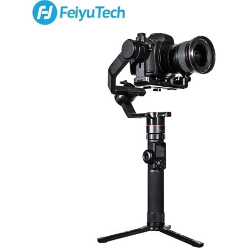 FeiyuTech AK4000 3-Axis Camera Stabilizer Gimbal 4 kg Payload with Follow Focus Control for Canon 5D Panasonic Nikon D850 SONY