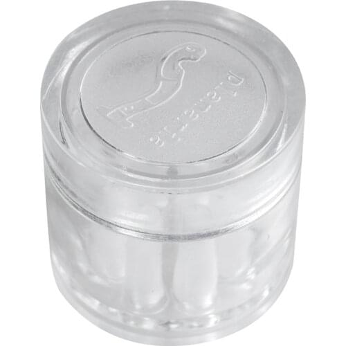 Aquarium Tank Plastic catcher trap pipe Trapper for planarian worm leeches 8 holes Transparent