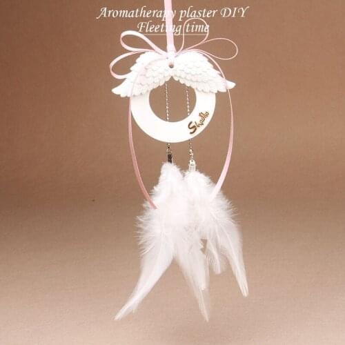 Car Perfume Car Aroma Diffuser Pendant Car Rear View Mirror Car Pendant Goddess Angel Wing Aroma Diffuser Pendant