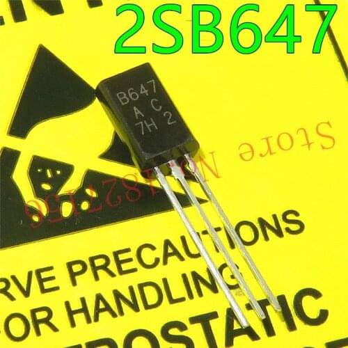 B647 2SB647 TO-92L in stock Silicon PNP transistor in a TO-92LM Plastic Package