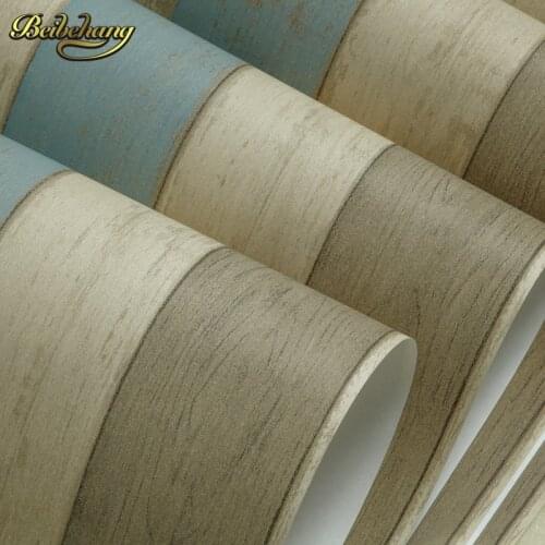 Beibehang nostalgia wood wall paper Non-woven wallpaper for living room backdrop bedroom 3d mural papel parede wall paper