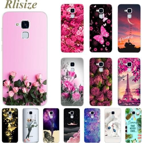 Phone Case For Huawei GT3 Cover Honor 7 Lite Case Lovely Soft TPU Silicone Cover For Huawei GR5 Mini /Huawei gt3 Funda Capa 5.2"