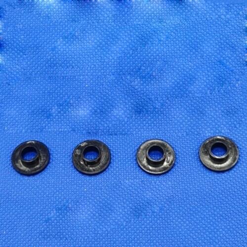 37pcs M6 black T-shaped nylon gasket washer plastic step washers insulation column bushing sleeve plug 8mm outer diameter