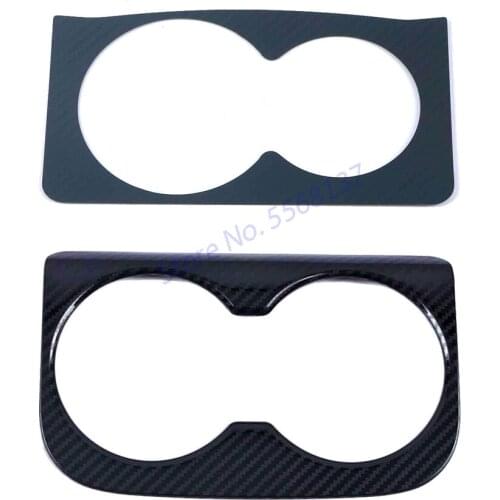For Haval Jolion 2021 Front Rear Cup Holder Sticker Trim Cover Frame Stainless Steel Car Interior Accessories