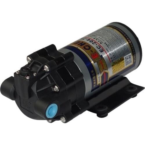 EC-204-150A 150GPD self-priming pump DC 24V Regulator water pump RO membrane diaphragm booster pump high pressure 1.4LPM @ 70PSI