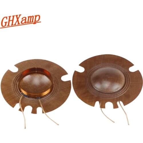 GHXAMP 25.5 Core Broadcast Treble Voice Coil Alarm Ring 4.2-8OHM 20W KSV Speaker Repairs Voice Coil Same Wires 2PCS