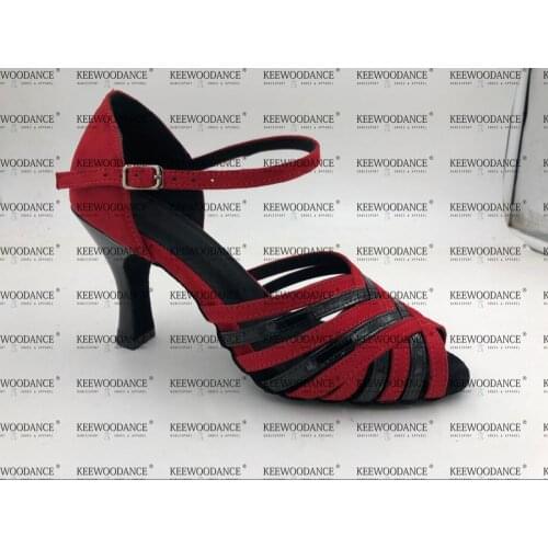 KEEWOODANCE Ballroom dance shoes women shoes zapatos de mujer latin dance shoes salsa dance shoes chaussure femme