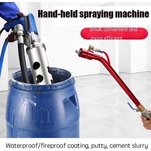 Putty Multifunctional Powder Cement Mortar Waterproof Coating Paint Latex Paint Exterior Wall Real Stone Paint Gun High-pressure