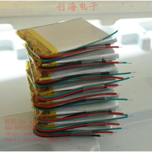 Navigation battery polymer 503443P 3.7V 900mAh GPS LH900N 4.3 inch 5 inch