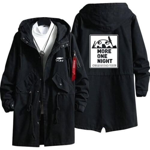 New Anime Girls' Last Tour Chito Hoodie Clothing Fall Winter Cotton Men Trench Coat Sweatshirts