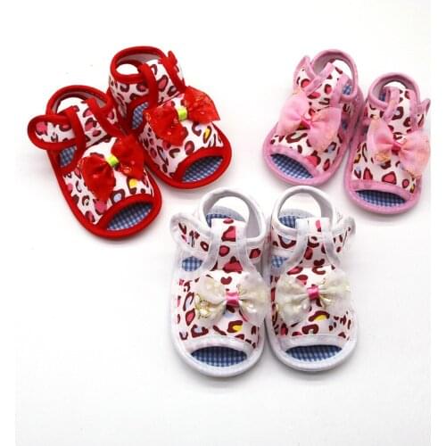Newborn Baby Boys Girls First Walkers toddler shoes Newborn Baby Girls Leopard Print Prewalker Soft Sole shoes Single Shoes
