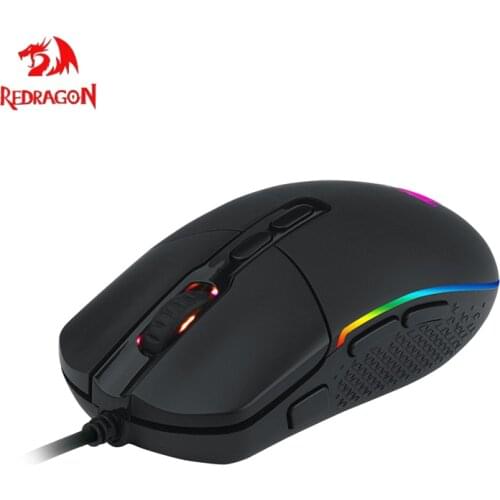 Redragon INVADER M719 RGB backlit 10000 DPI programmable game wired game mouse laptop computer