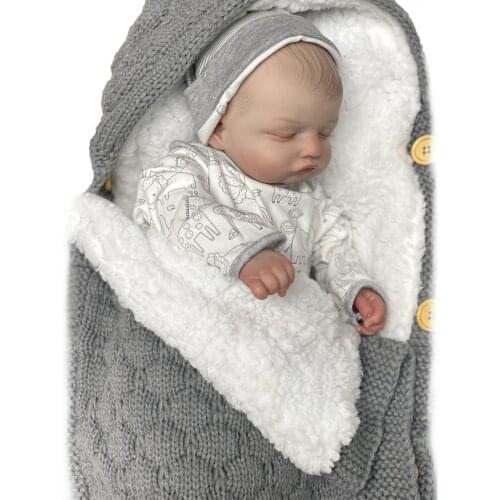 Adolly 20 Inch Realistic Reborn Baby Doll Soft Weighted Simulation Silicone Vinyl Newborn Lifelike Boy Girl Toy ad20c0016c