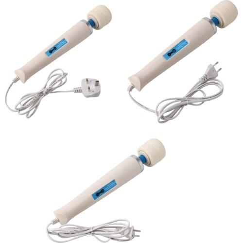 Hand-held Magic Wand 30 Speeds Head Neck Full Body Massager Motor Massage Vibrator Whosale&Dropship