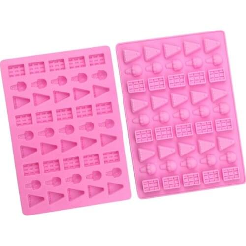Diy Silicone Chocolates Resin Casting Mold Reusable 60 Cavity Candy Making Mold