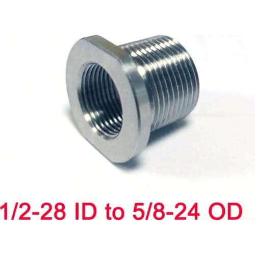 Automobile Fuel Filter Adapter Screw 1/2-28 ID To 5/8-24 OD Modification Accessories Suitable for Most Cars