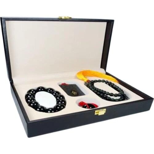 Explosive Hot Sale Hetian Sapphire Set Gift Box