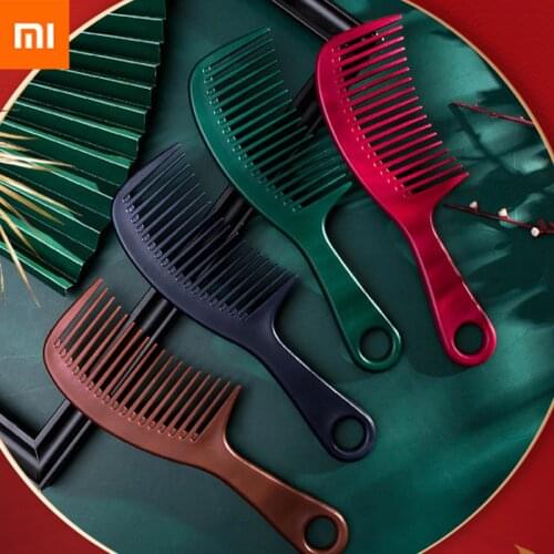 Xiaomi hair style comb scalp massage hair brush bristles nylon lady comb shower comb salon hairdressing tools for woman man