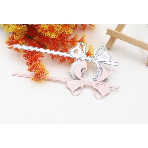 Hair clasp die cut DIY Scrapbooking Photo Album Paper Card Craft Cute Embossing Metal Cutting Dies Stencils Scrapbooking