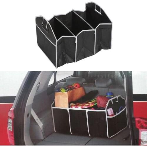 1x Folding Multi-Pocket Organizer Storage Bag Car styling For Mercedes Benz W202 W220 W204 W203 W210 W124 W211 W222 X204 AMG CLK
