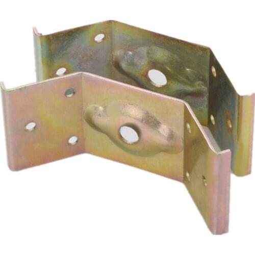 2pc Corner Brackets Furniture Fixed Connector Corner Code for Bed Shelf Chair Wood Board Table Support Cabinet Hardware Fastener