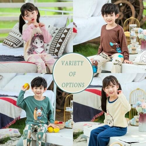 2pc/Sets Pajamas Sets for Toddler Girls Cartoon Dinosaur Sleepwear Baby Boys Tops+Pants Autumn 2021 Fashion Child Kids Homewear