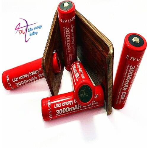 2PCS New Original Liter energy battery 18650B 3.7V 3000MAH SD18650 Rechargeable Li-ion battery for tablet pc inch