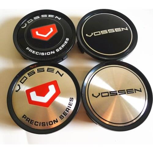 4pcs 74mm 70mm For VOSSEN Wheel Center Hub Caps Car Styling Emblem Badge Logo Rims Cover 65mm Stickers