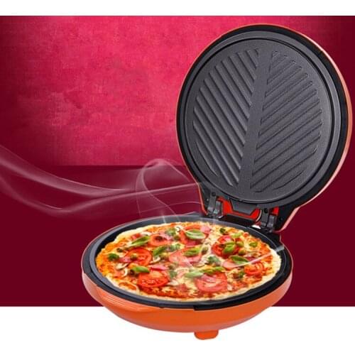 Household automatic multifunction baking pan electric pancake machine sided suspension heated Pizza machine crepe maker