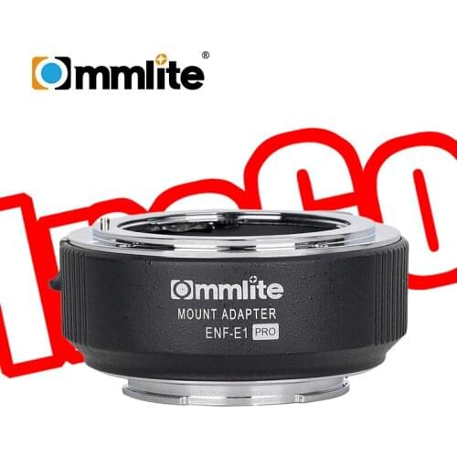 Commlite ENF-E1 Pro V08 Auto-Focus Lens Mount Adapter for Nikon Tamron Sigma F Mount Lens To Sony E Mount Camera