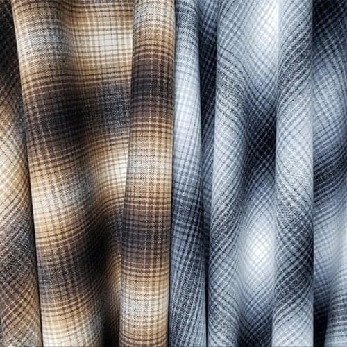 Double-sided Cashmere Wool Fabric New Plaid Coat Fabric Private Customized Special Material for Sewing Fabrics by Meter