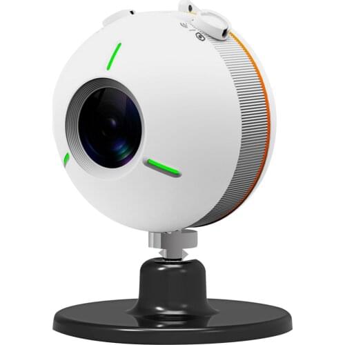 Gosear 360 Degree Rotation Magnetic Wall Desktop Bracket Holder Base Stand for Nest Cam IQ Arlo Security Camera