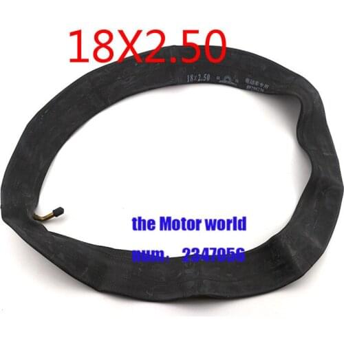 Good quality 18x2.50 Inner Tube with a Fit Mother Bent Angle Valves Electric Motorcycles and vehicles 18x2.50 Inner Tube