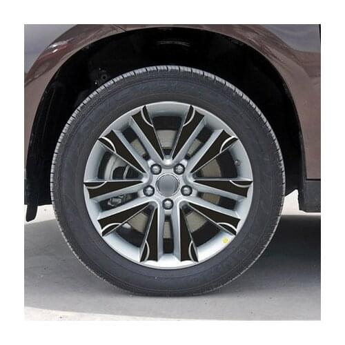 Carbon Fibre Wheels Rims Decorated Sticker For Great Wall Haval H2 CBA019
