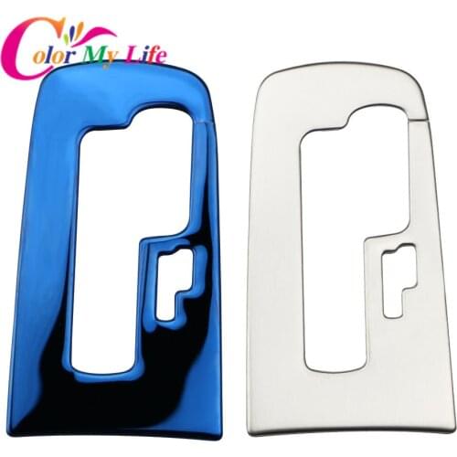 Stainless Steel AT Gear Head Shift Knob Panel Cover Trim Sticker for Chevrolet Cruze Sedan Hatchback 2009-2015 Accessories