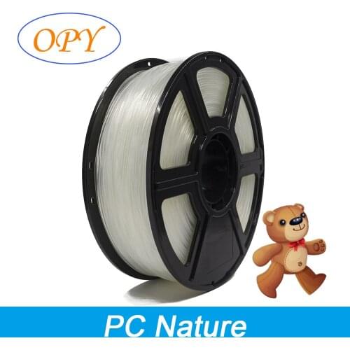 Polycarbonate Filament Pc 1.75 Mm Transparent Color Coils Wire Reels Sample Available