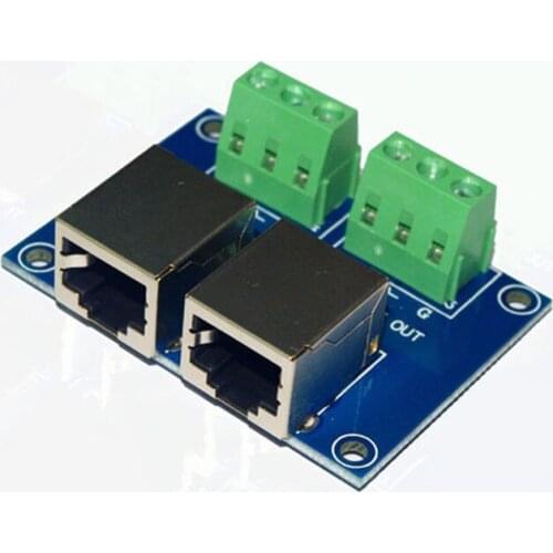 RJ45-3P DMX512 3pin Connector Relays
