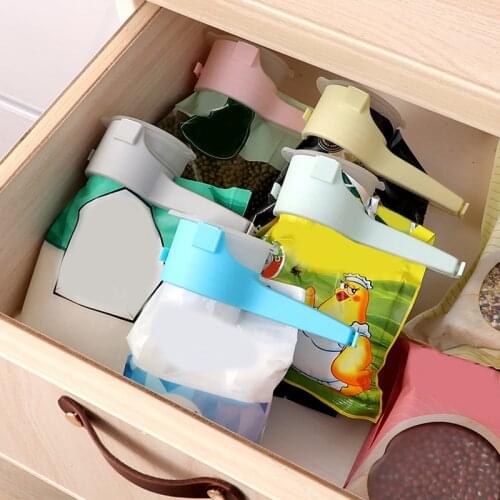 Save Travel Kitchen Tools Snacks Sealing Clips Keep Fresh Sealing Clamps Helper Food Portable Food Storage Bag Clips