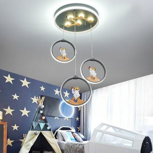 Home decoration modern chandelier the childrens room ceiling lamps interior lighting smart led chandeliers indoor lighting