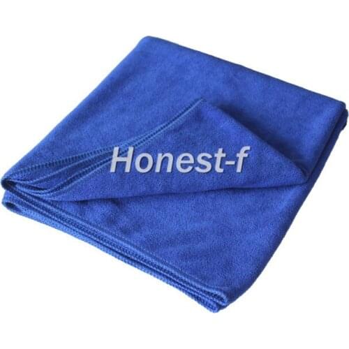 Generic Microfiber Compact Absorbent Fast Drying Lightweight Travel Sports Gym Towel 60cm x 160cm(Blue, Pack of 3)