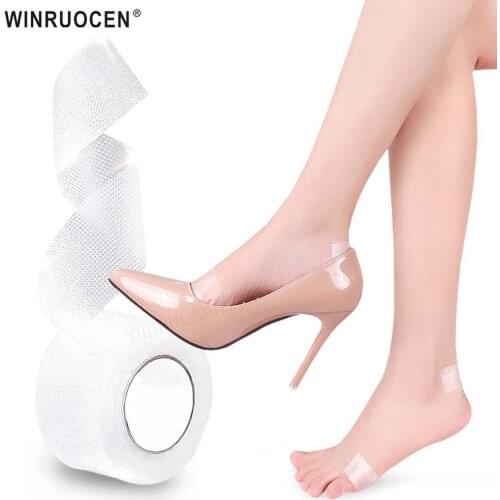 WINRUOCEN 1 volume Silica gel Invisible Back Heel Pads for High Heel Shoes Sticker Pain Relief Shoes Sticker Pain Relief Shoes